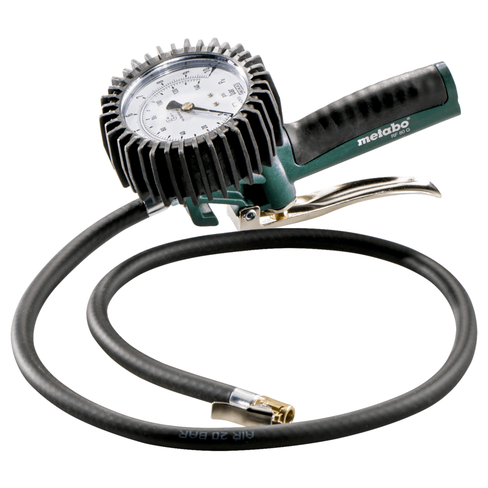 RF 80 G Sűrített levegős abroncsnyomásmérő és töltő