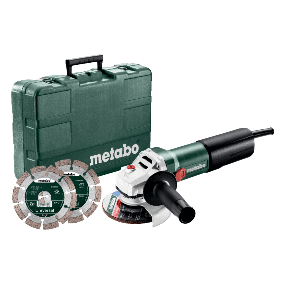 WQ 1100-125 Set Sarokcsiszoló