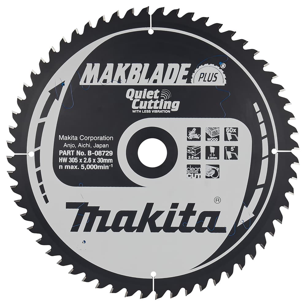 B-08729 - körfűrészlap Makblade plus T.C.T, 305x30mm Z60