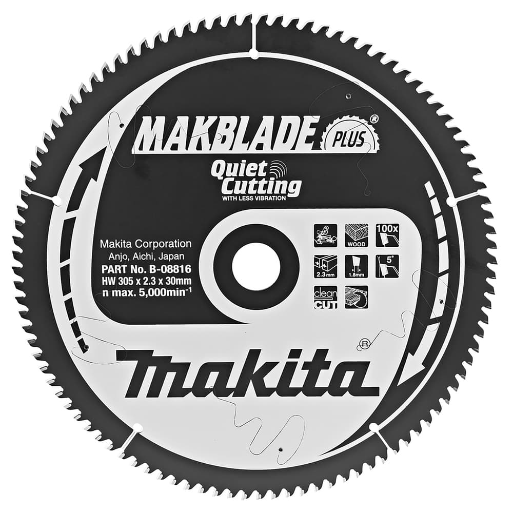 B-08816 - körfűrészlap Makblade plus T.C.T, 305x30mm Z100