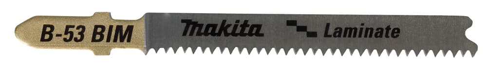 B-10970 - 5db BiM B-53 szúrófűrészlap LAMINÁLT, befejező, TPI:15, L:82mm