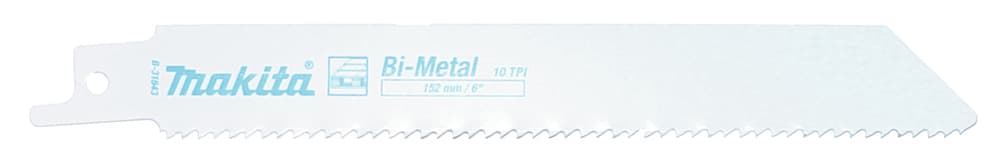 B-31843 - 5db BiM orrfűrészlap RAKLAP, TPI:10, L:152mm