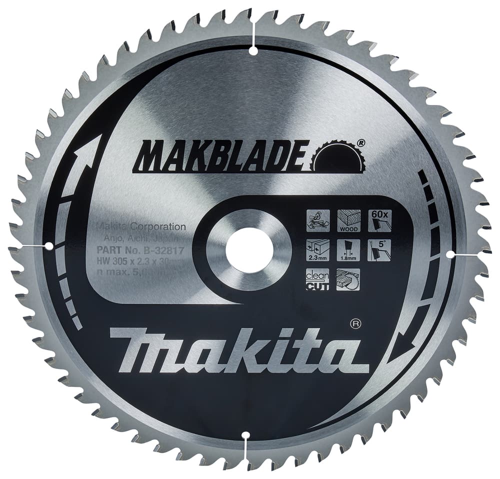 B-32817 - körfűrészlap Makblade 305x30 mm Z60
