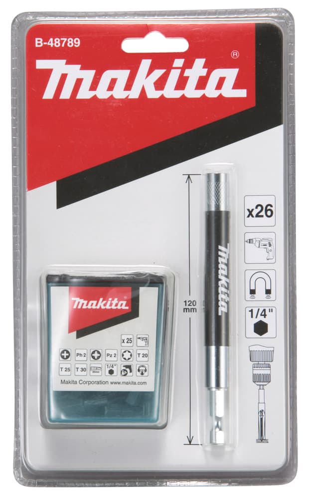 B-48789 - 26db-os bitkészlet bittartóval