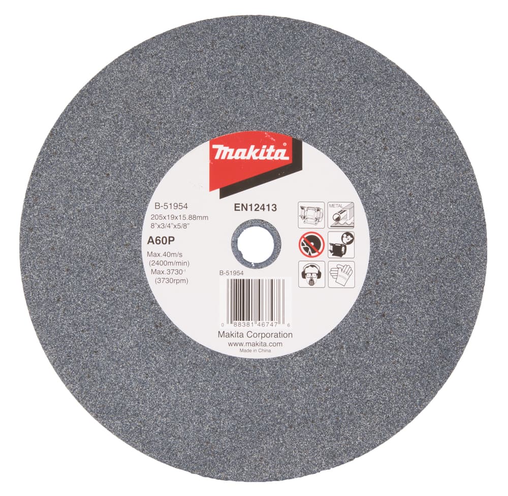 B-51954 - köszörű korong A60P 205mm