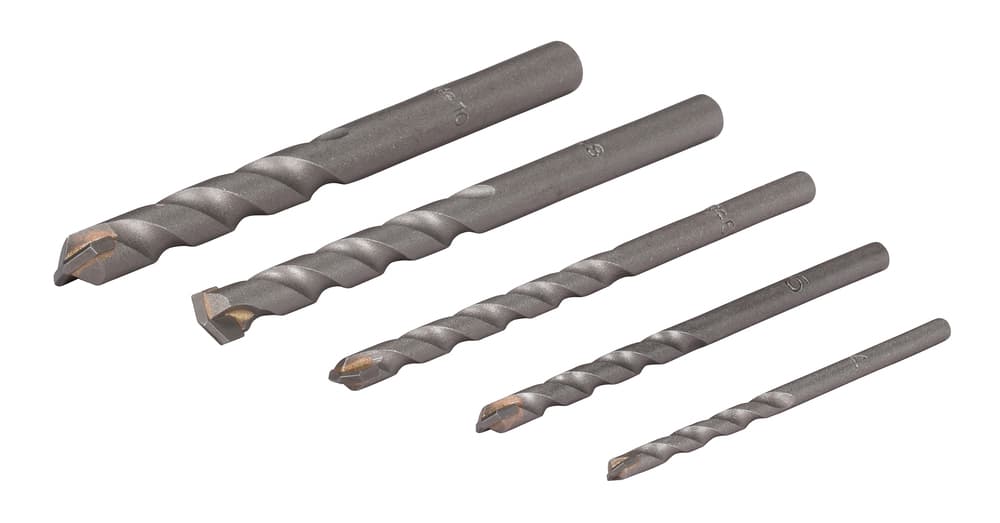 D-05175 - kőzetfúró 2+ készlet 5db 4,5,6,8,10mm