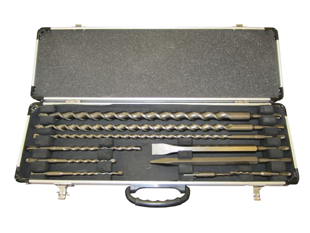 D-21191 - SDS-PLUS 10 db-os fúró és vésőkészlet