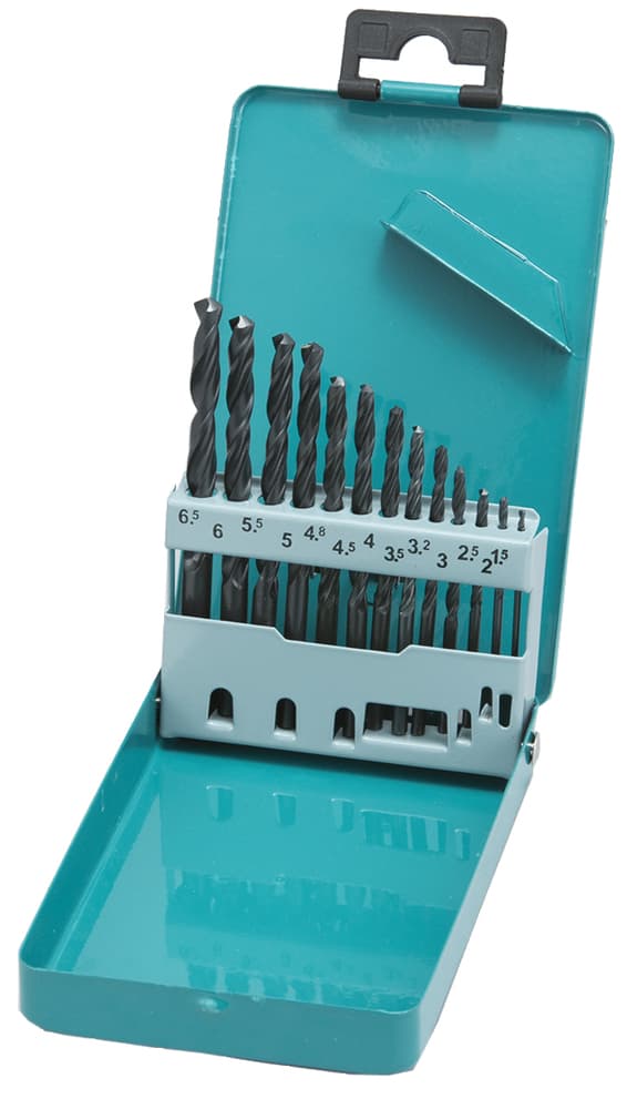 D-54075 - HSS-R fémfúrókészlet 13db-os 1-6,5mm