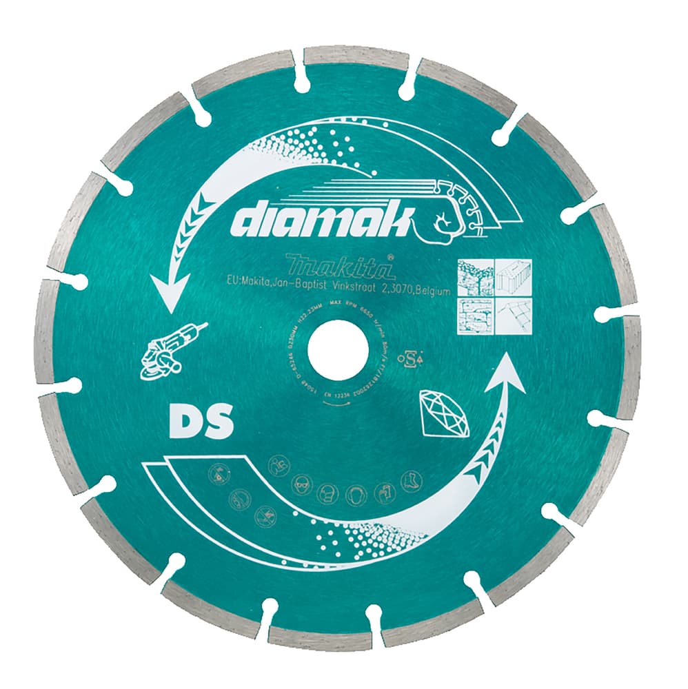 D-61145 - 230mm gyémánttárcsa DIAMAK szegmentált