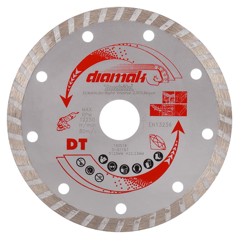 D-62197 - 125mm gyémánttárcsa DIAMAK TURBO 10db