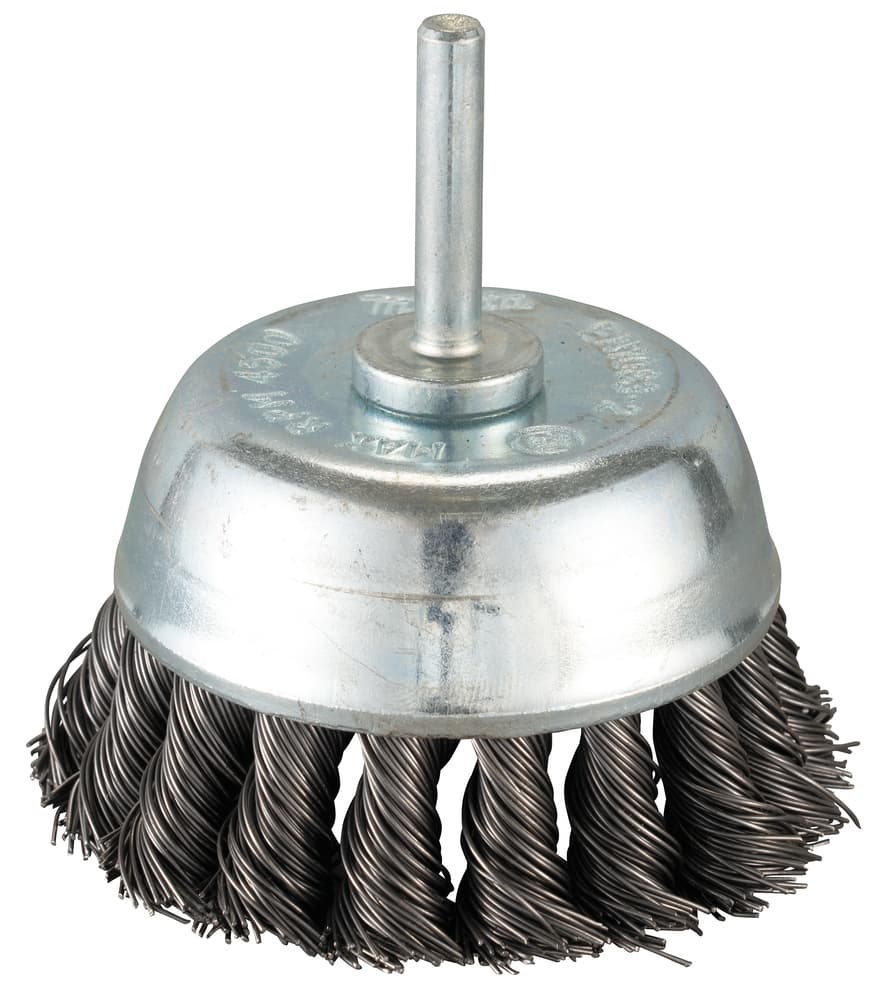 D-73807 - drótkefe csésze fonott 75x6mm 1/4"