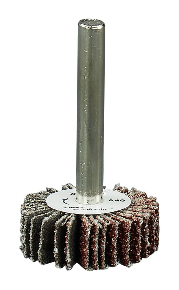 D-75297 - 6 mm lamellás csiszolókerék FA/FÉM/MŰANYAG 30x10 mm A40