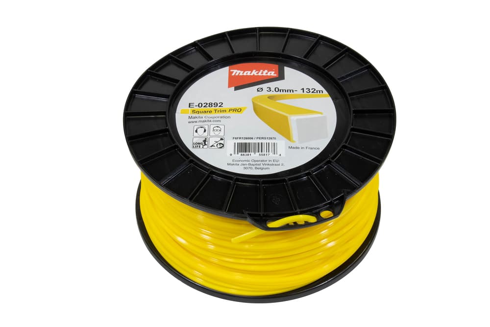 E-02892 - damil szögletes "squareTRIM PRO" 3,0mm x 132m