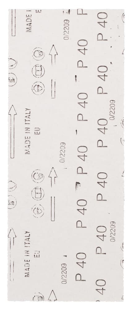 E-18041 - 93x228 mm csiszolópapír A40 10 db