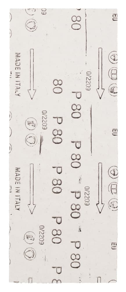 E-18063 - 93x228 mm csiszolópapír A80 10 db