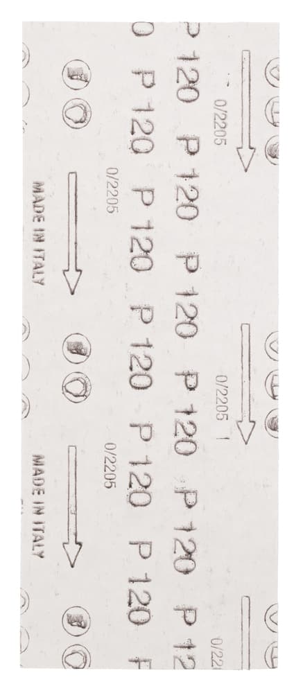 E-18085 - 93x228 mm csiszolópapír A120 10 db