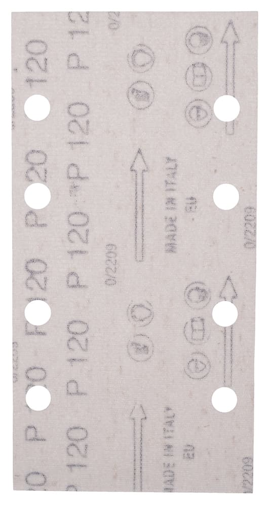 E-19663 - 10 db 93 x 185 mm csiszolópapír sz:120