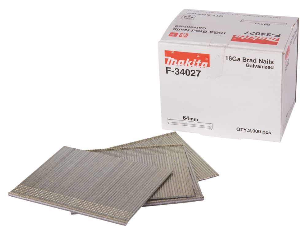 F-34027 - fejnélküli szeg galvanizált 64 mm x 1,3 mm 16GA dbN600
