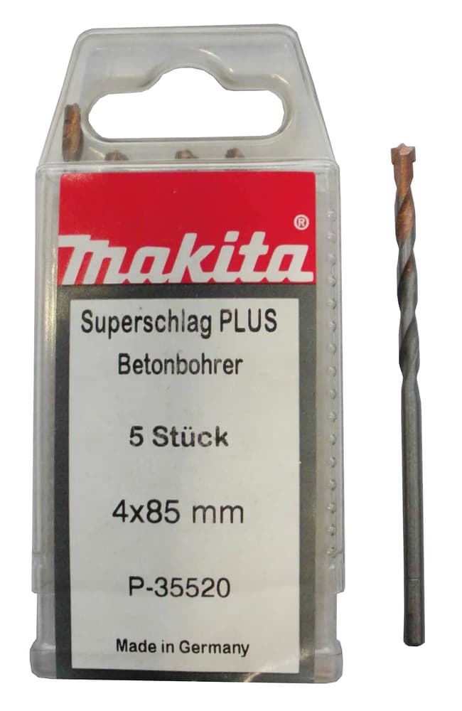 P-35520 - kőzetfúró 2+ készlet 5db 4x85