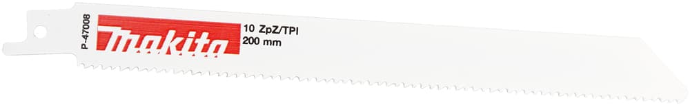 P-47008 - 5db BiM orrfűrészlap FÉM, TPI:10, L:200mm