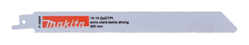 P-49529 - 5db BiM orrfűrészlap SZÖGESFA, FÉM, TPI:10-14, L:200mm