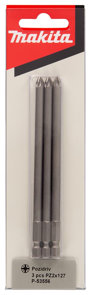 P-53556 - PZ2 Cr-V bit 127mm 3 db