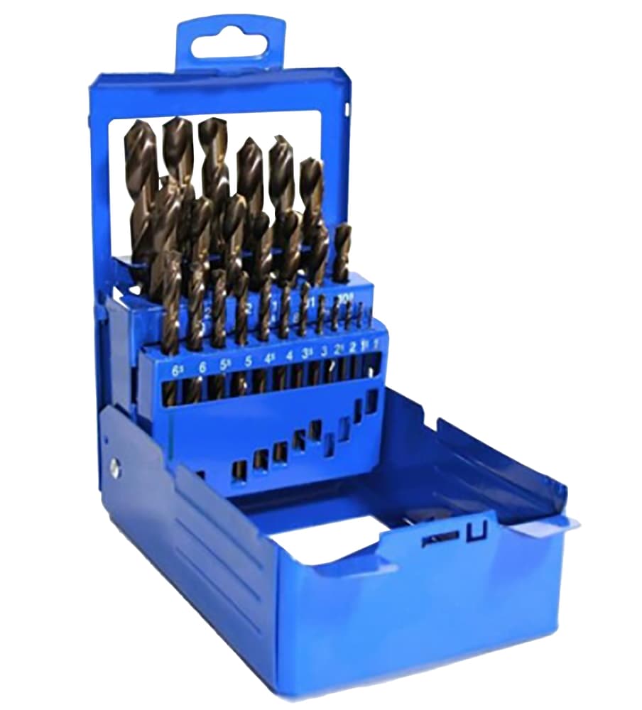 P-61818 - HSS Co 5 fémfúrókészlet 19db 1-10mm