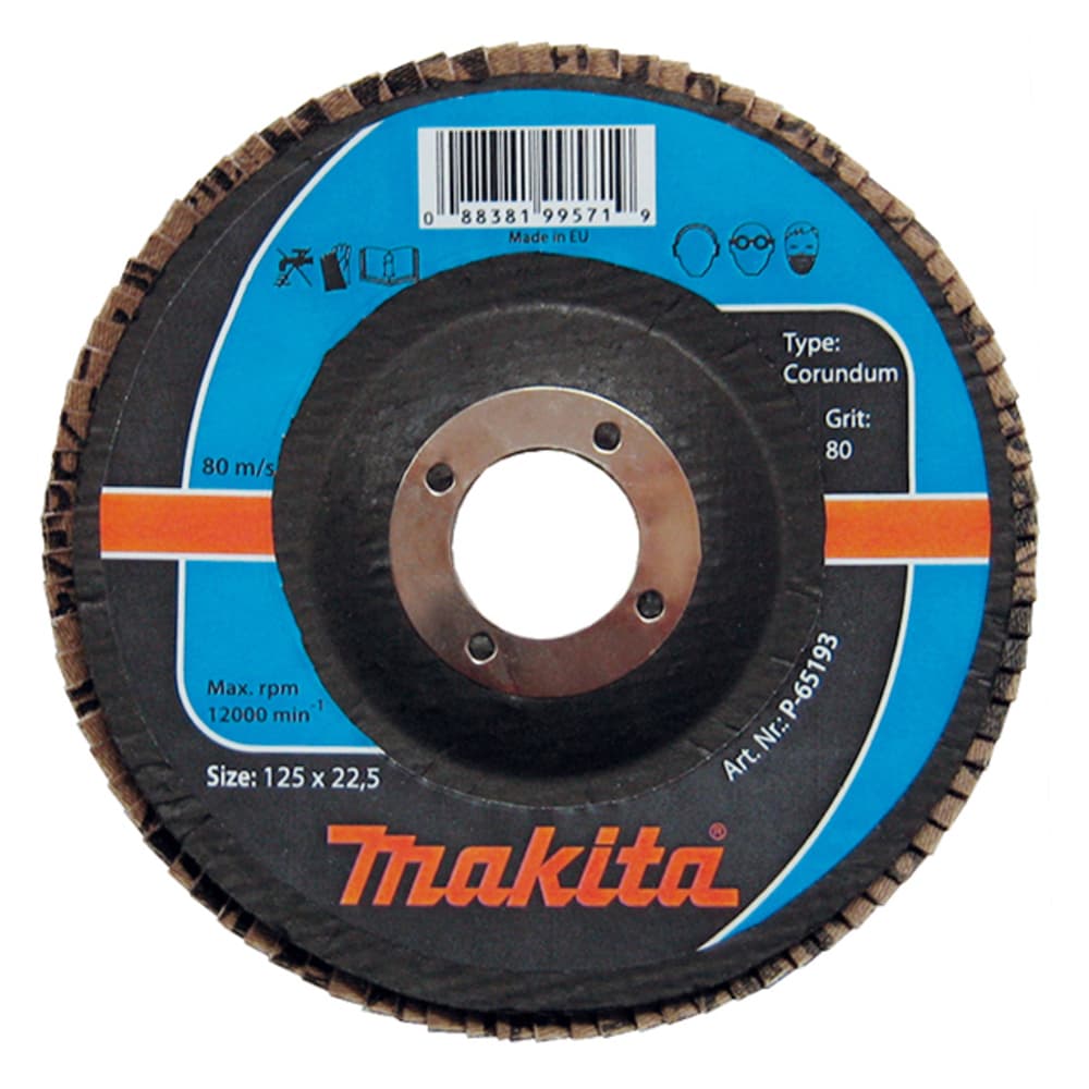 P-65193 - lamellás csiszoló ACÉL 125mm K80