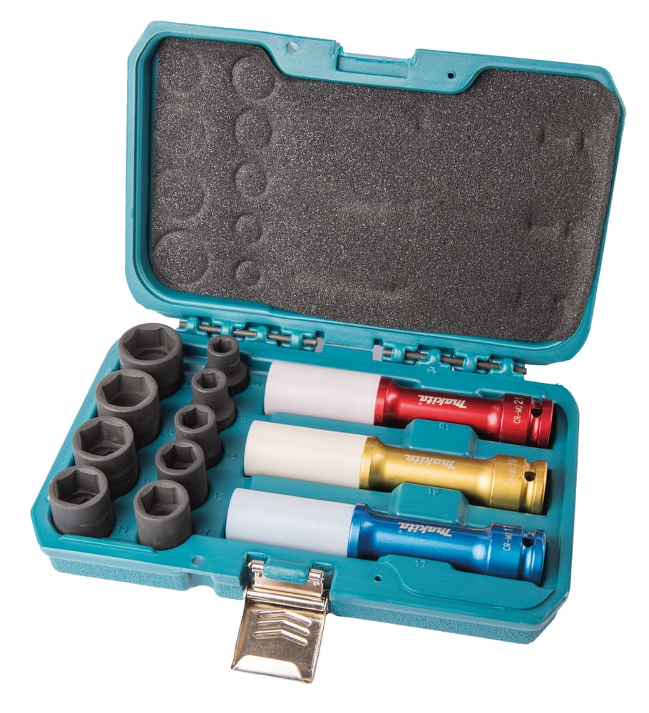 P-90576 - 1/2" gépi dugókulcs készlet 150mm 17,19,21 38mm 10,11,13,15,17,19,21,22,24