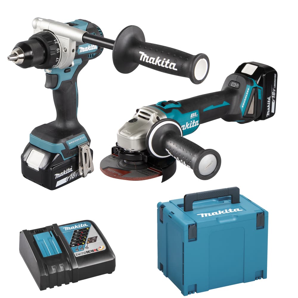 DLX2430TJ - 18V LXT® Li-ion BL szett DDF486+DGA504+2x5,0Ah MP4