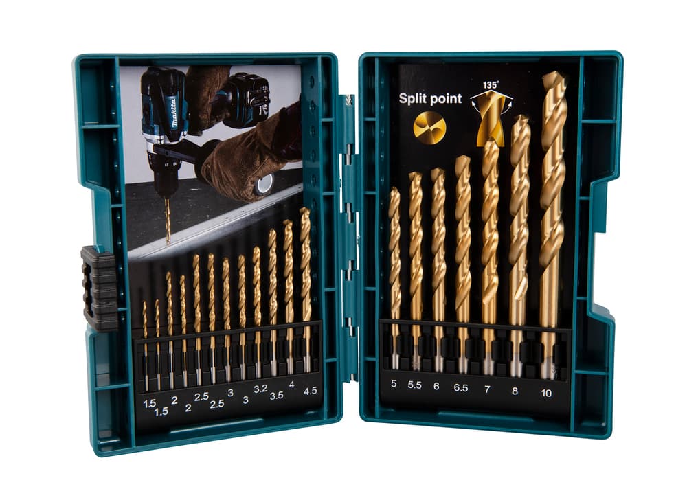 B-67795 - HSS-TIN fémfúró készlet 19db-os