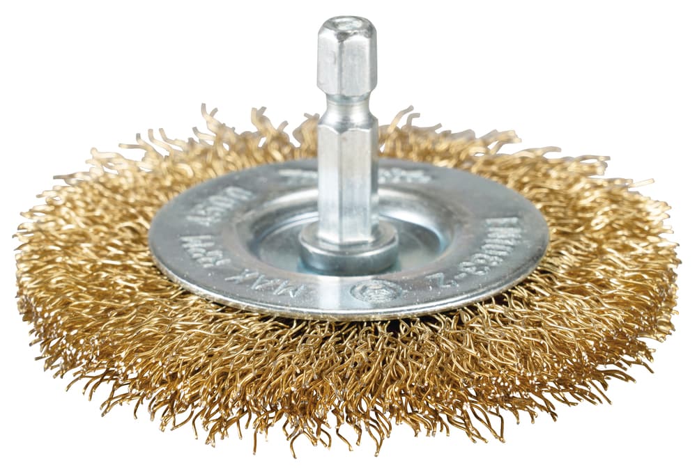 D-73689 - drótkorong sárgaréz bevonattal 75mm 1/4"