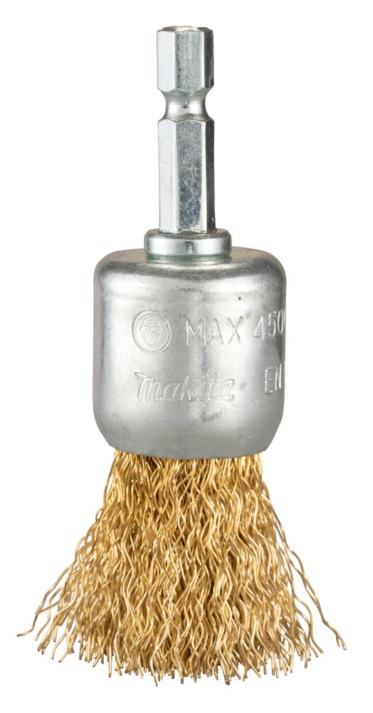 D-73726 - drótkefe sárgaréz bevonattal 24mm 1/4"