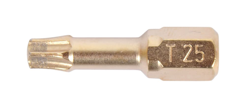 P-38722 - gyémánt-zafír bevonatú bit T25 25mm 3db