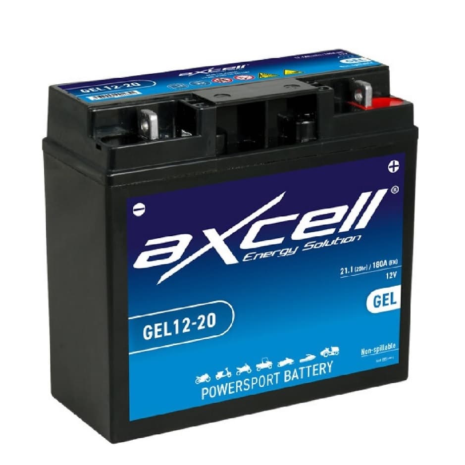 AXCELL indítóakkumulátor 12V-20A (118120068/0 helyettesítő)
